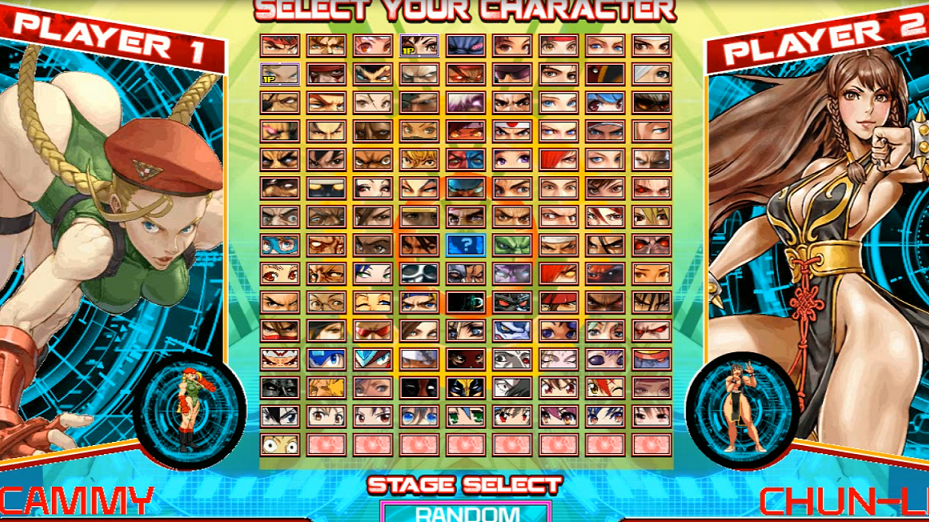 mugen free for all characters
